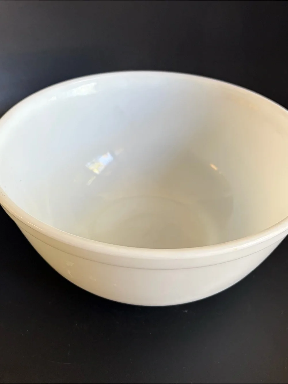 Vintage Pyrex Opal White Nesting Mixing Bowl #403
